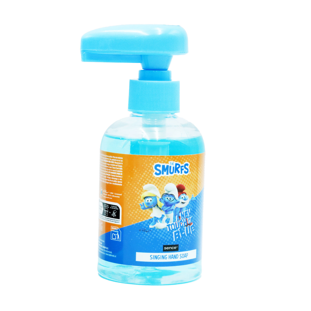 Buy Smurfs Singing Hand Soap 250ml - Premium Quality Toiletries Online - Product Image Buy Smurfs Singing Hand Soap 250ml - Premium Quality Toiletries Online - Product Image